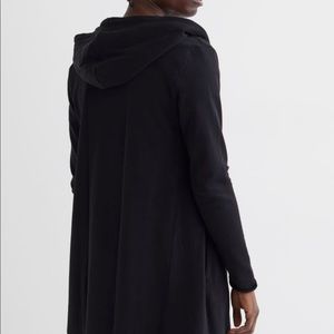 H&M Size Medium Black Long cardigan